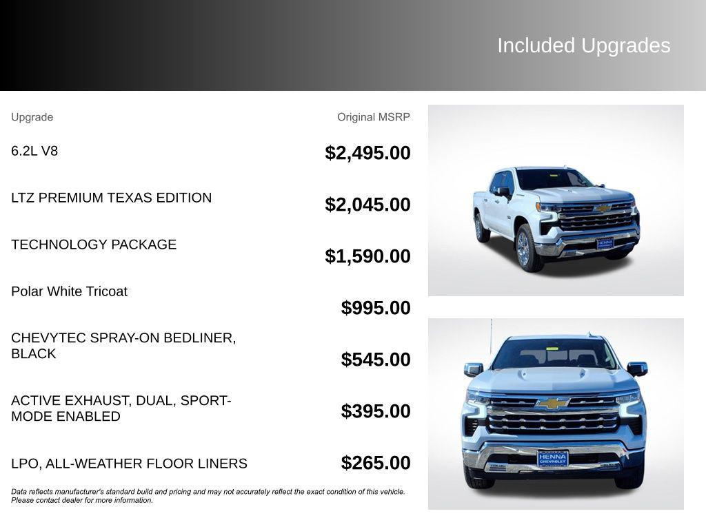 new 2026 Chevrolet Silverado 1500 car, priced at $59,995