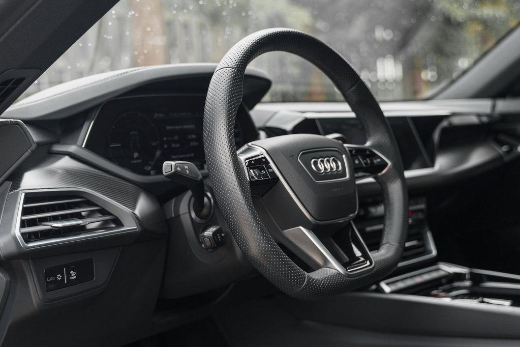 used 2023 Audi e-tron GT car, priced at $49,618