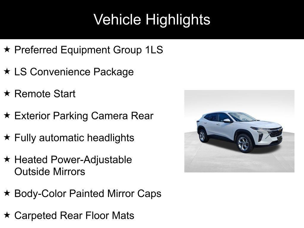 used 2024 Chevrolet Trax car, priced at $16,500