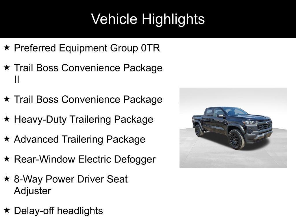 used 2024 Chevrolet Colorado car, priced at $34,000