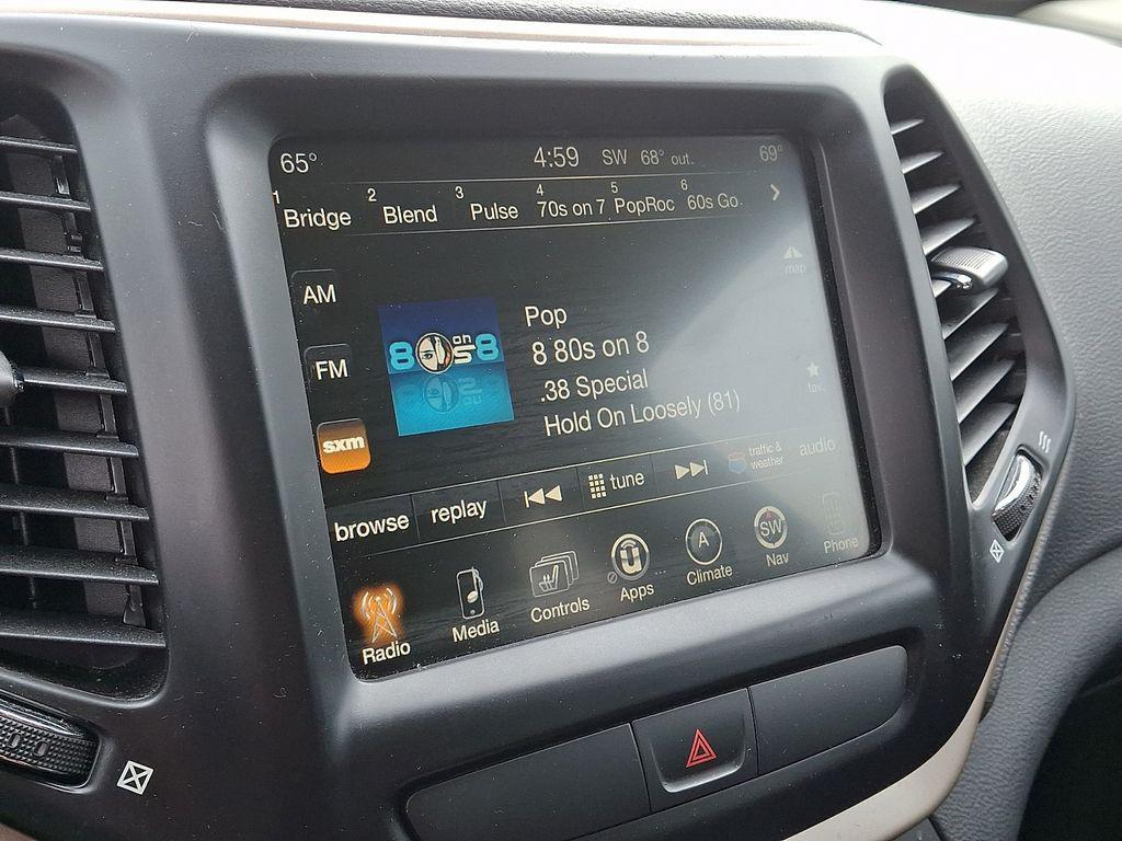 used 2017 Jeep Cherokee car, priced at $13,500