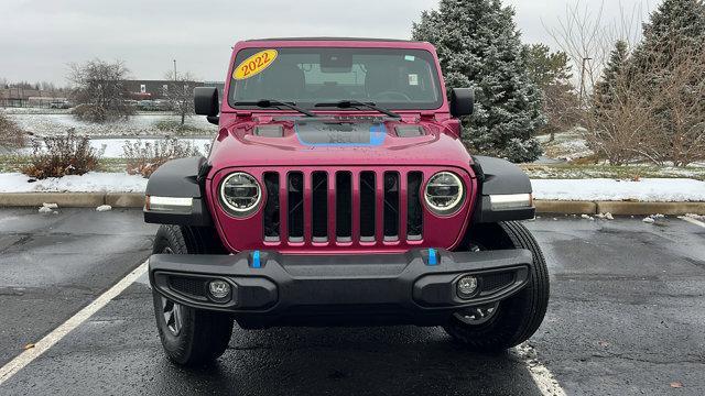 used 2022 Jeep Wrangler Unlimited 4xe car, priced at $29,516