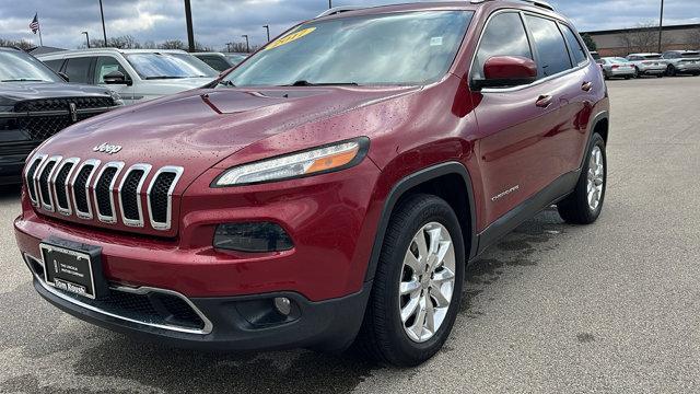 used 2017 Jeep Cherokee car, priced at $11,408