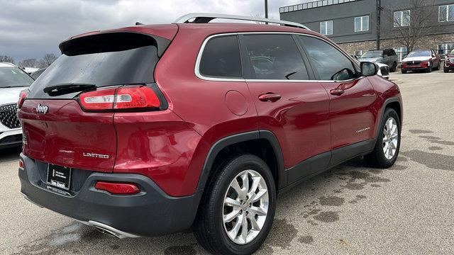 used 2017 Jeep Cherokee car, priced at $11,408