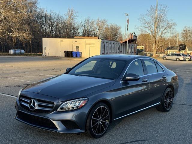 used 2021 Mercedes-Benz C-Class car, priced at $22,499