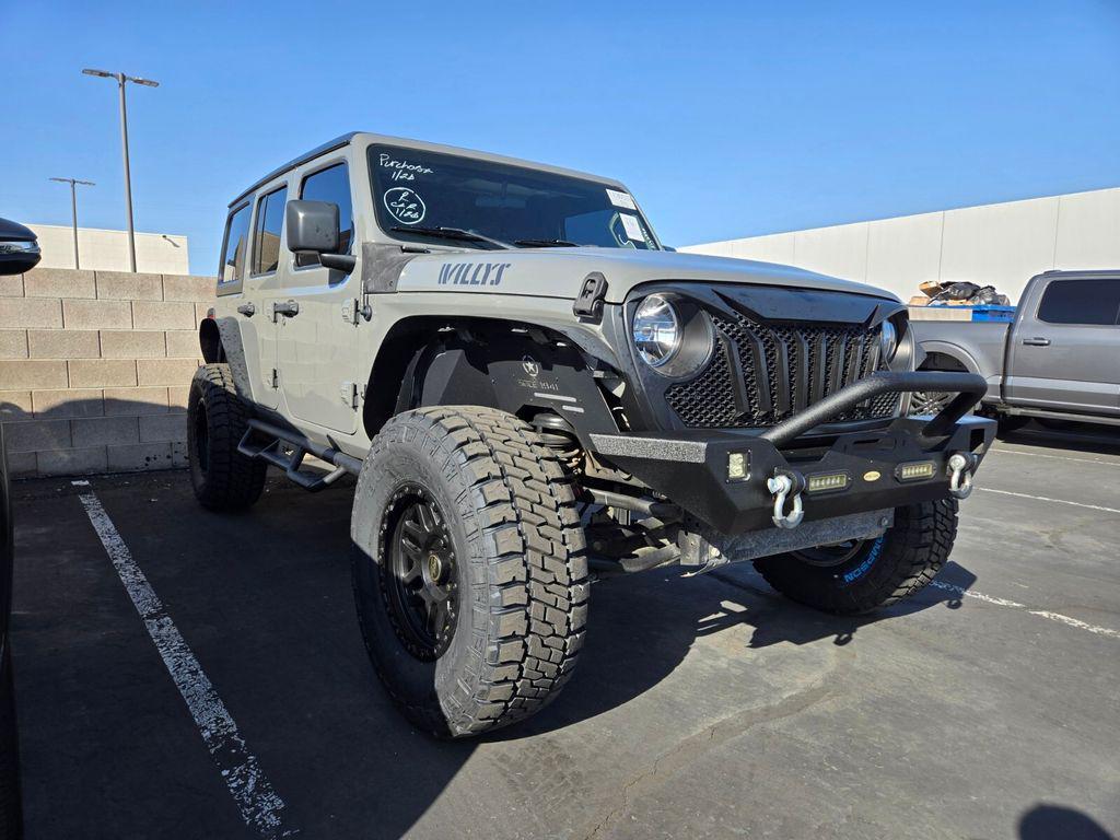used 2021 Jeep Wrangler Unlimited car, priced at $32,292