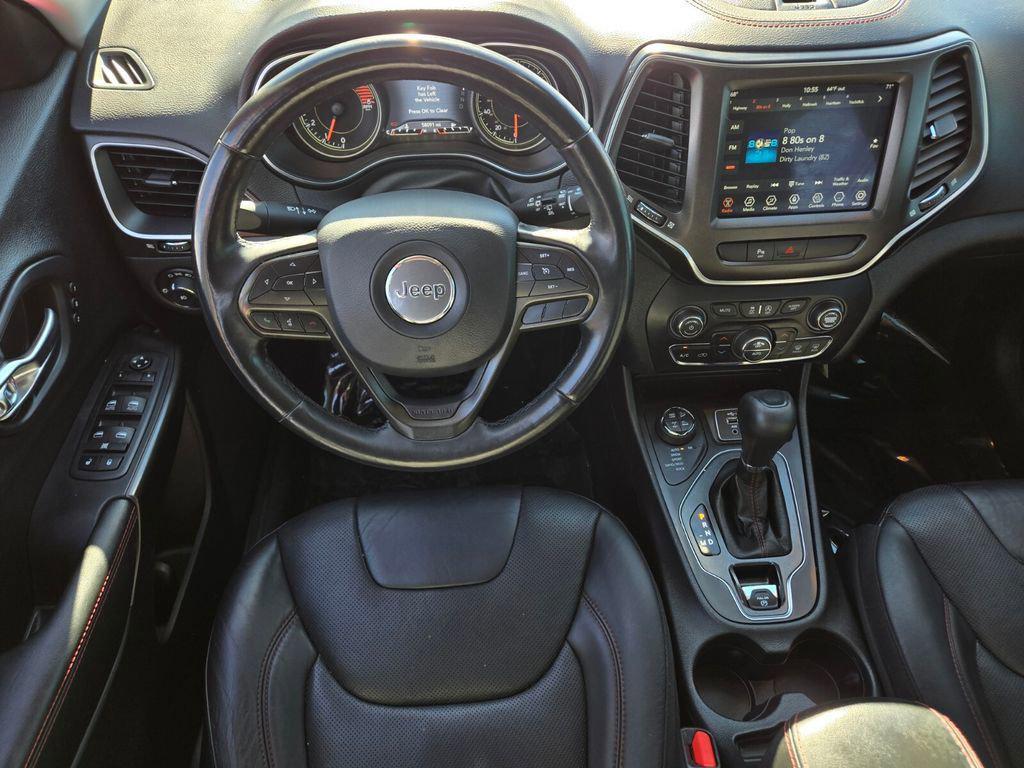 used 2019 Jeep Cherokee car, priced at $18,686