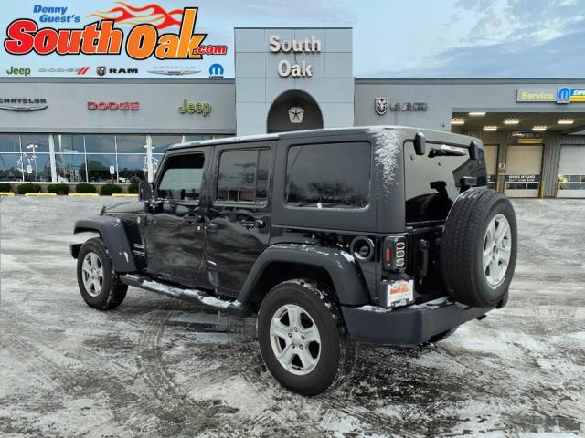 used 2015 Jeep Wrangler Unlimited car, priced at $14,881