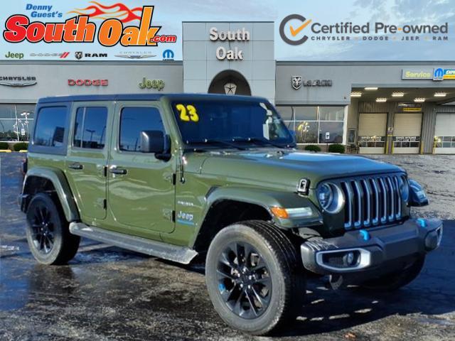 used 2023 Jeep Wrangler 4xe car, priced at $29,881