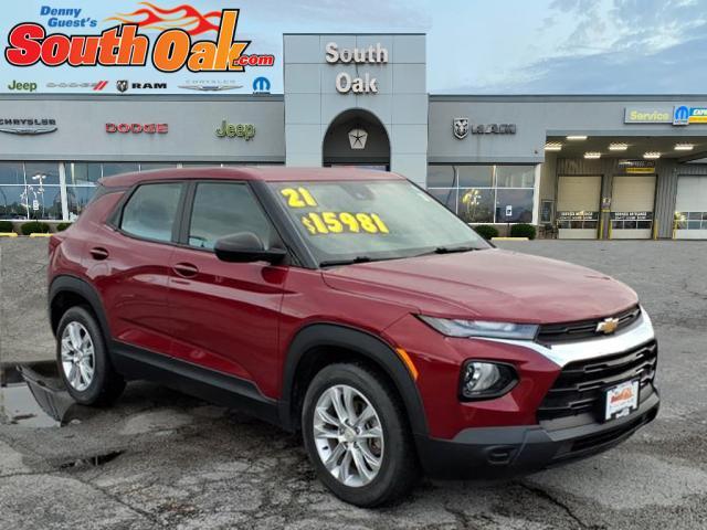 used 2021 Chevrolet TrailBlazer car, priced at $15,981