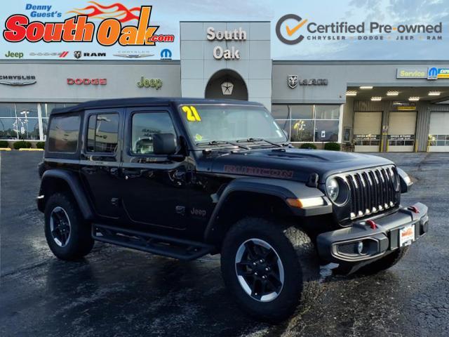 used 2021 Jeep Wrangler Unlimited car, priced at $25,881