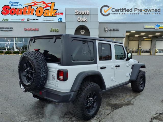 used 2025 Jeep Wrangler 4xe car, priced at $30,881