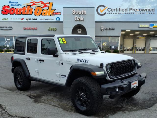 used 2025 Jeep Wrangler 4xe car, priced at $30,881