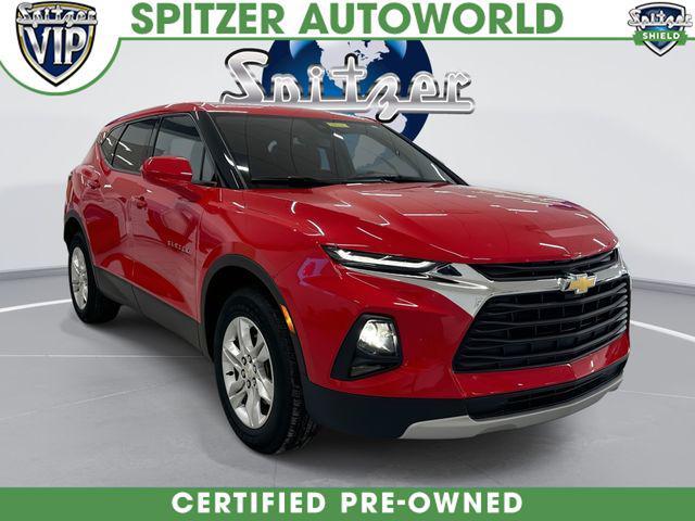used 2022 Chevrolet Blazer car, priced at $23,291