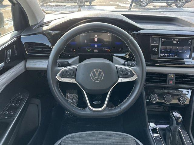 used 2023 Volkswagen Taos car, priced at $18,088