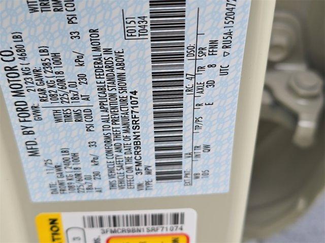 new 2025 Ford Bronco Sport car, priced at $30,799