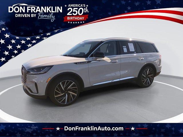 used 2025 Lincoln Aviator car, priced at $66,588