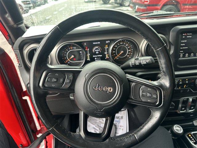 used 2020 Jeep Wrangler car, priced at $21,999