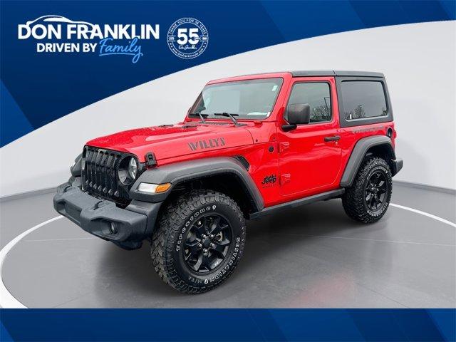 used 2020 Jeep Wrangler car, priced at $21,999