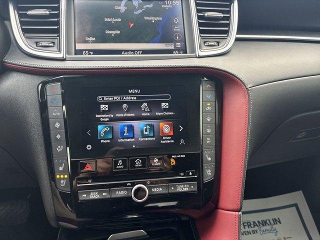 used 2022 INFINITI QX55 car, priced at $27,650