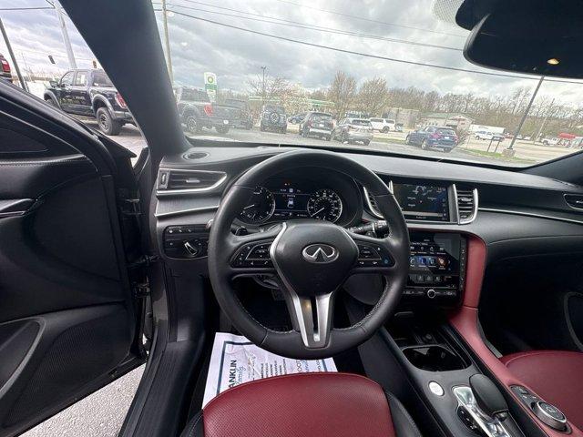used 2022 INFINITI QX55 car, priced at $27,650