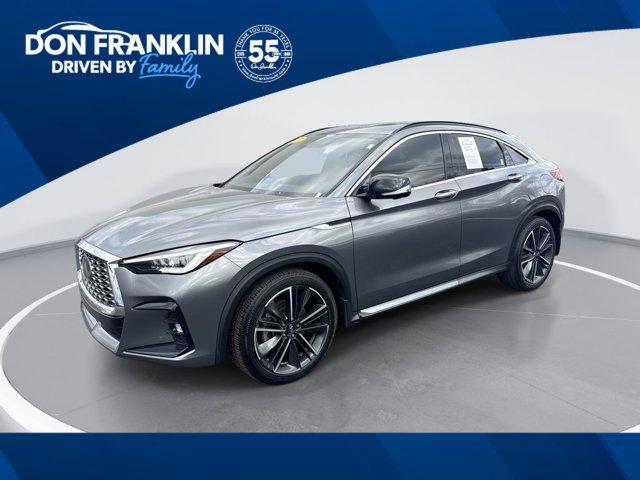 used 2022 INFINITI QX55 car, priced at $27,650