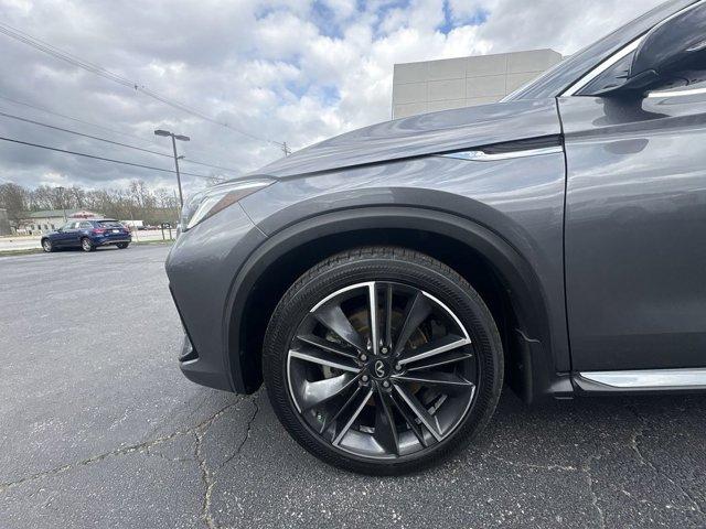 used 2022 INFINITI QX55 car, priced at $27,650