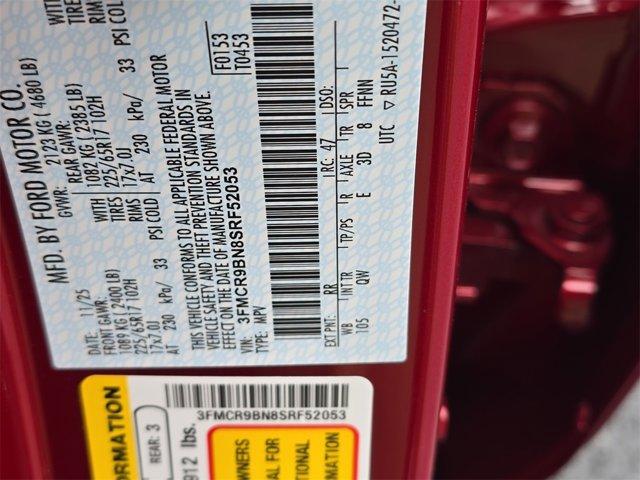 new 2025 Ford Bronco Sport car, priced at $31,499