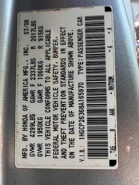 used 2008 Honda Accord car, priced at $4,950