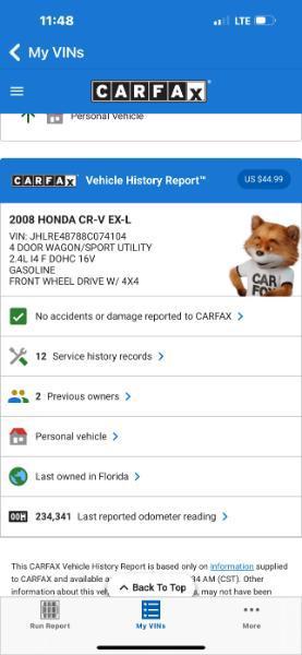 used 2008 Honda CR-V car, priced at $4,950