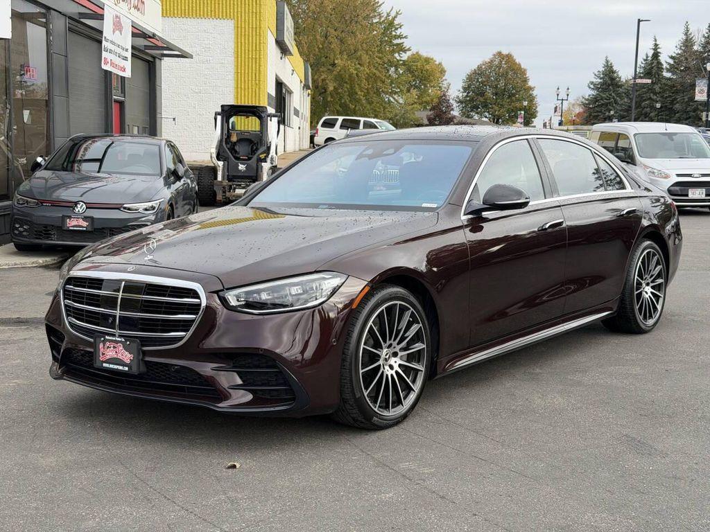 used 2021 Mercedes-Benz S-Class car, priced at $62,995