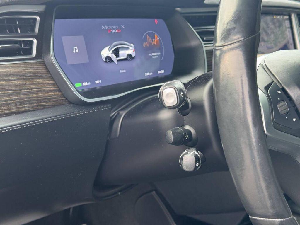 used 2016 Tesla Model X car, priced at $19,995