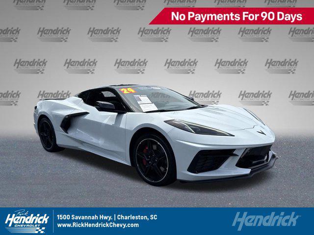 used 2024 Chevrolet Corvette car, priced at $77,207