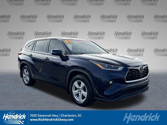 used 2021 Toyota Highlander car, priced at $25,845