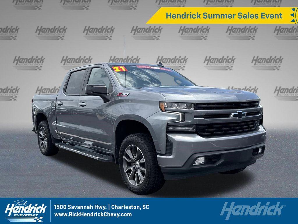 used 2021 Chevrolet Silverado 1500 car, priced at $33,832