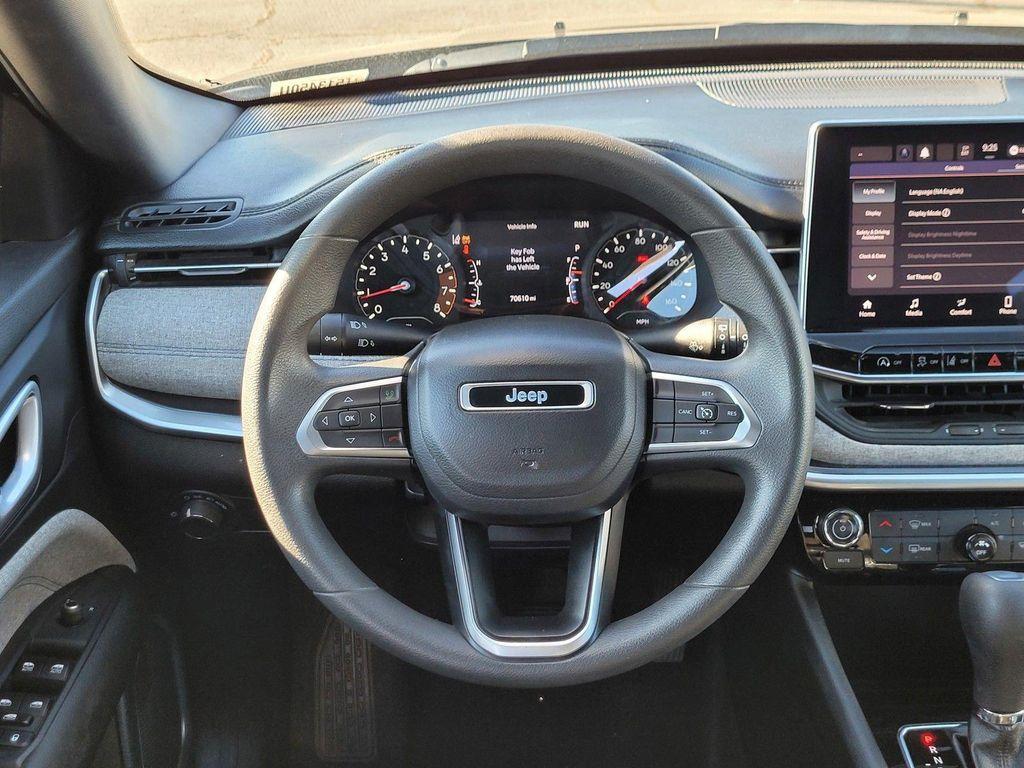 used 2023 Jeep Compass car, priced at $17,500