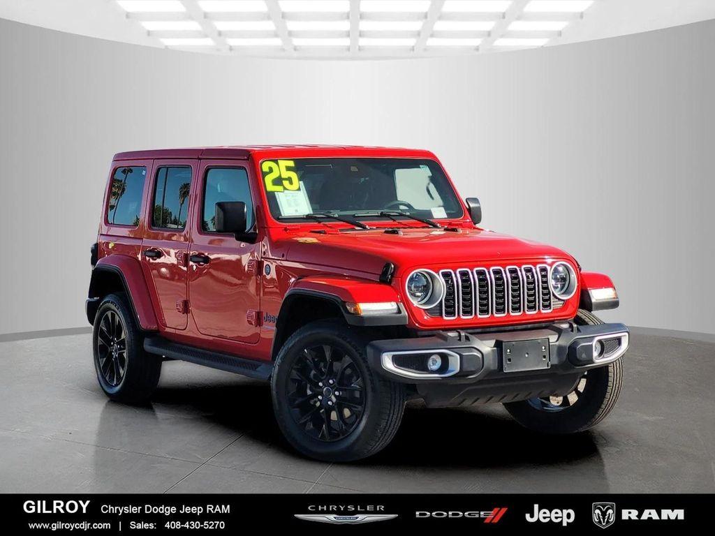 used 2025 Jeep Wrangler 4xe car, priced at $32,500