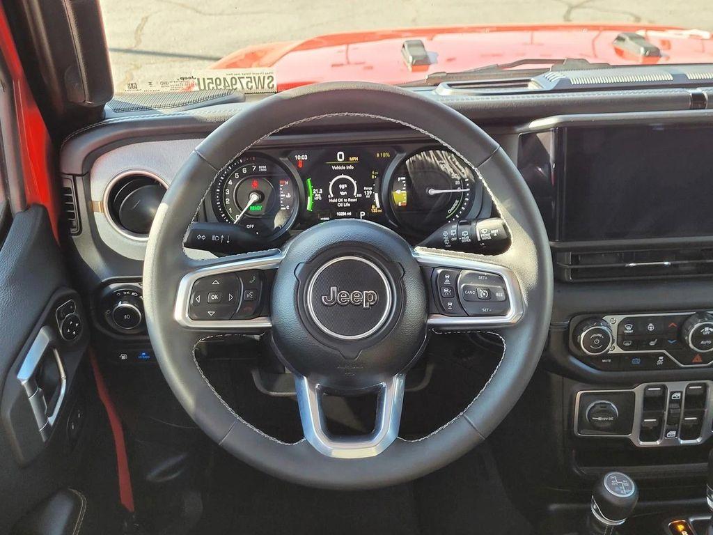 used 2025 Jeep Wrangler 4xe car, priced at $32,500