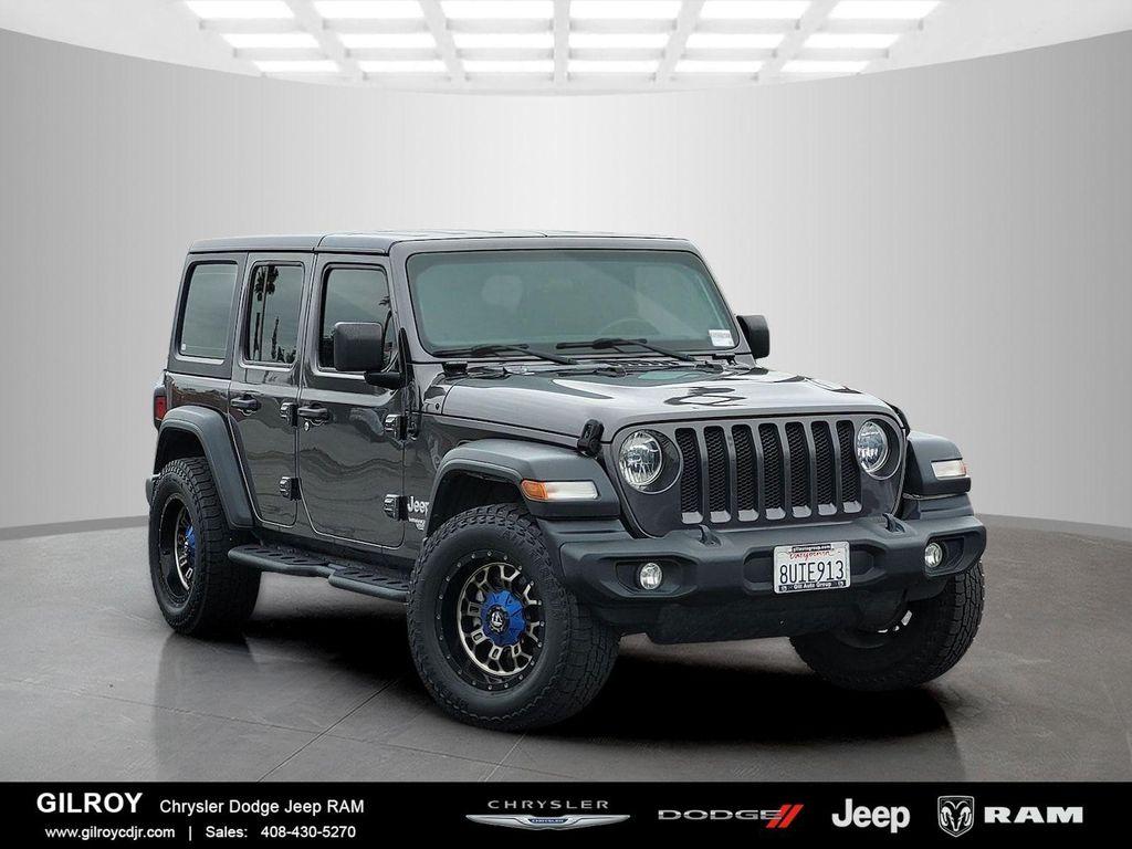 used 2019 Jeep Wrangler Unlimited car, priced at $19,937