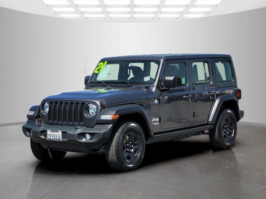 used 2021 Jeep Wrangler Unlimited car, priced at $27,994
