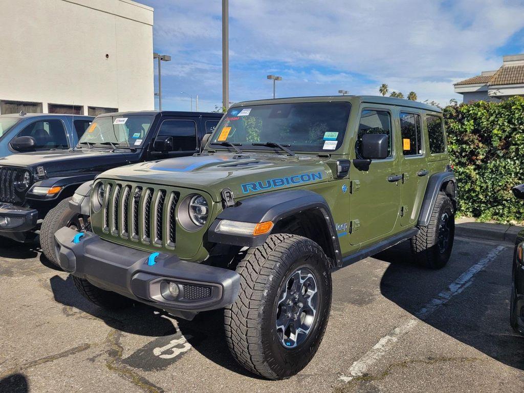 used 2022 Jeep Wrangler Unlimited 4xe car, priced at $29,799