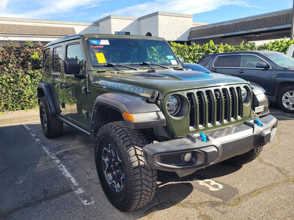 used 2022 Jeep Wrangler Unlimited 4xe car, priced at $29,799