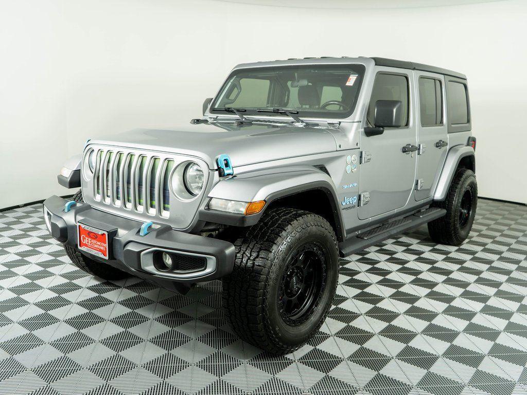 used 2021 Jeep Wrangler Unlimited car, priced at $24,499