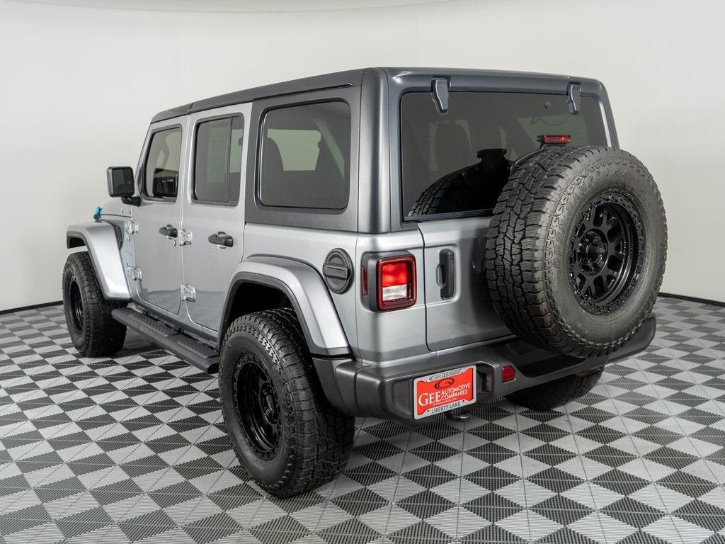 used 2021 Jeep Wrangler Unlimited car, priced at $25,989