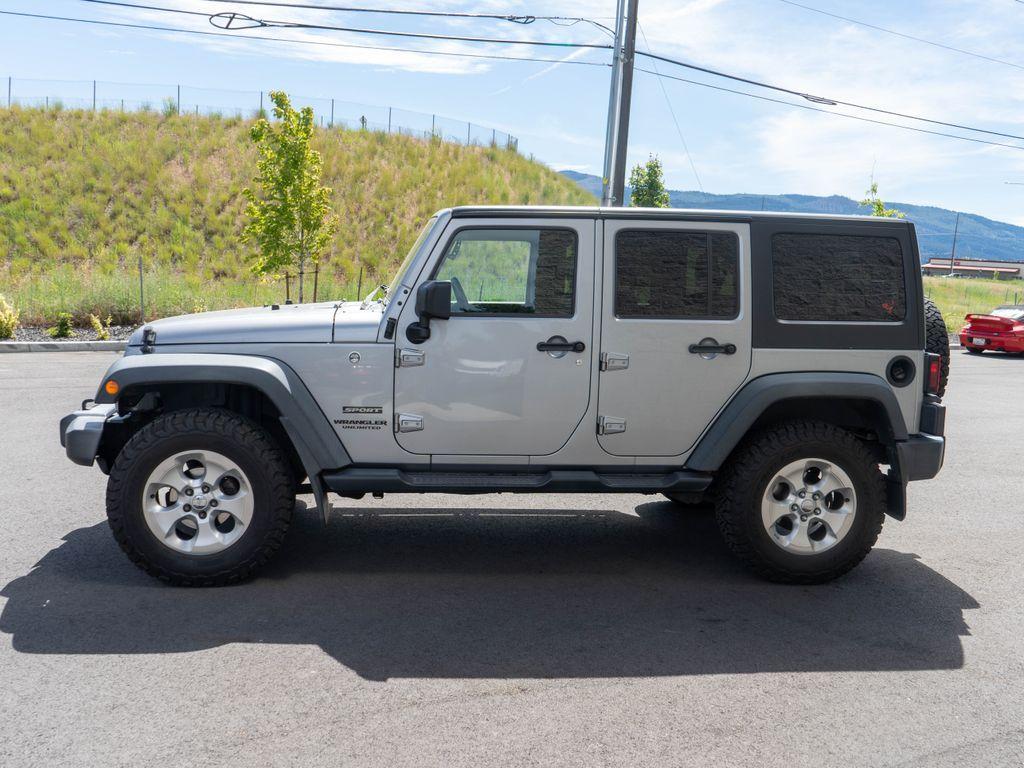 used 2017 Jeep Wrangler Unlimited car, priced at $19,195
