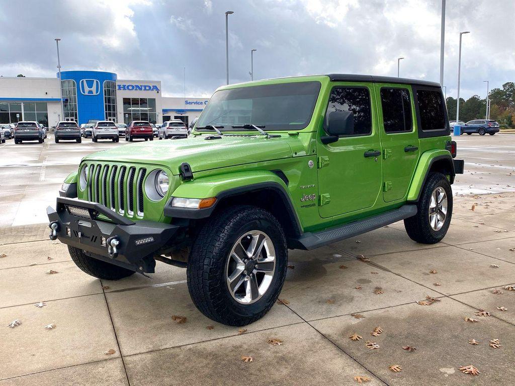 used 2020 Jeep Wrangler Unlimited car, priced at $23,998