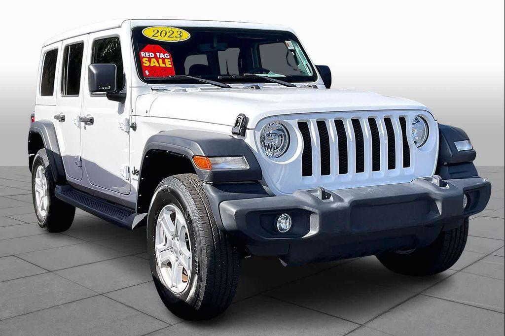 used 2023 Jeep Wrangler car, priced at $28,950