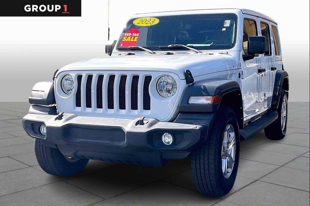 used 2023 Jeep Wrangler car, priced at $28,950