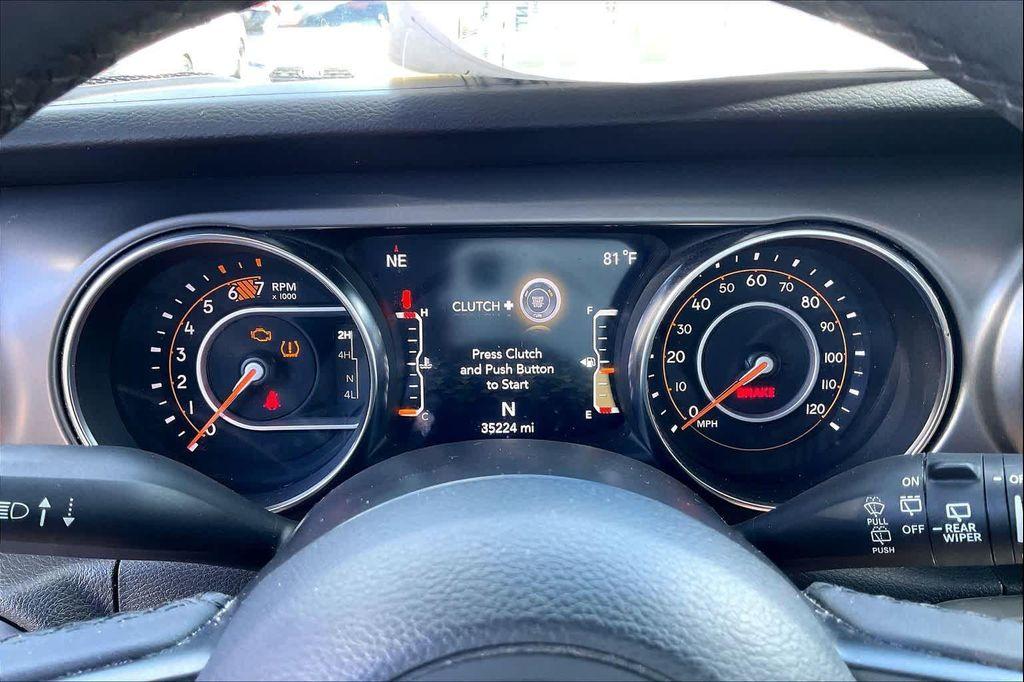 used 2023 Jeep Wrangler car, priced at $28,950