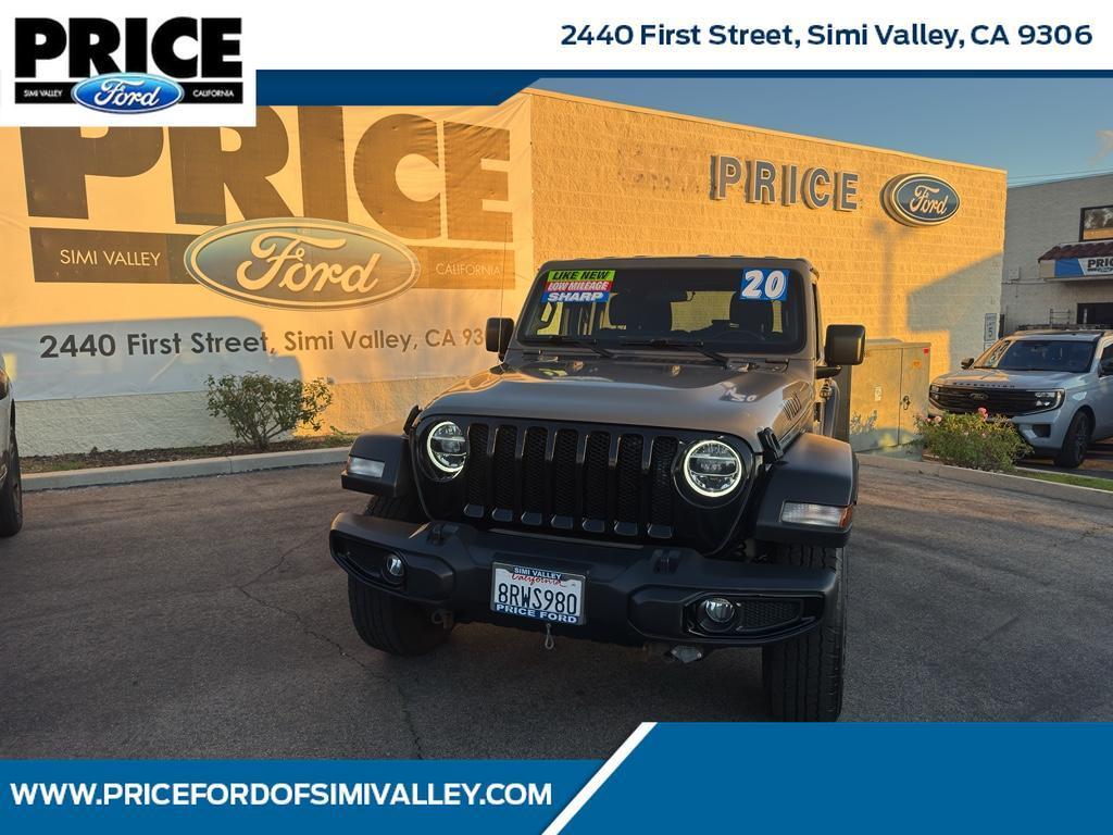 used 2020 Jeep Wrangler Unlimited car, priced at $23,900